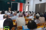 Chương trình phát tặng cẩm nang tại - Câu Lạc Bộ Hưu Trí Quận Phú Nhuận - Chuyên đề: Chăm Sóc Bảo Tồn Xương Khớp