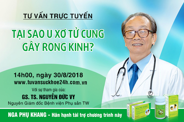Cơ hội được giao lưu trực tiếp với TTND.GS.TS Nguyễn Đức Vy – Chuyên gia Sản phụ khoa hàng đầu
