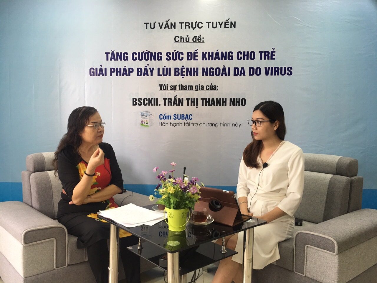 Giao lưu trực tuyến cùng chuyên gia Trần Thị Thanh Nho