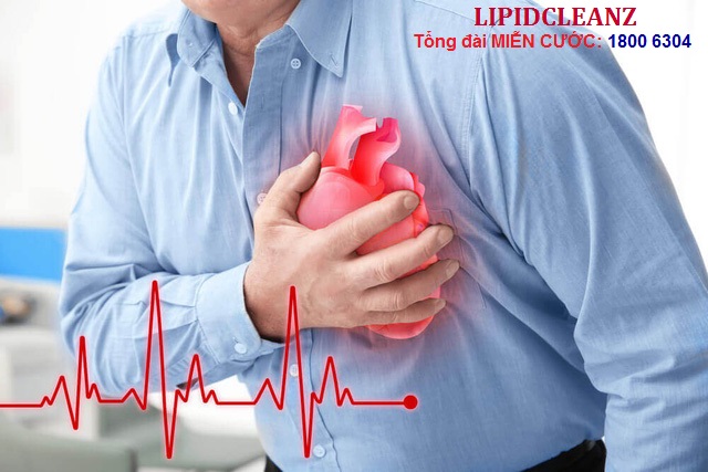 Biến chứng rối loạn mỡ máu gây đau tim