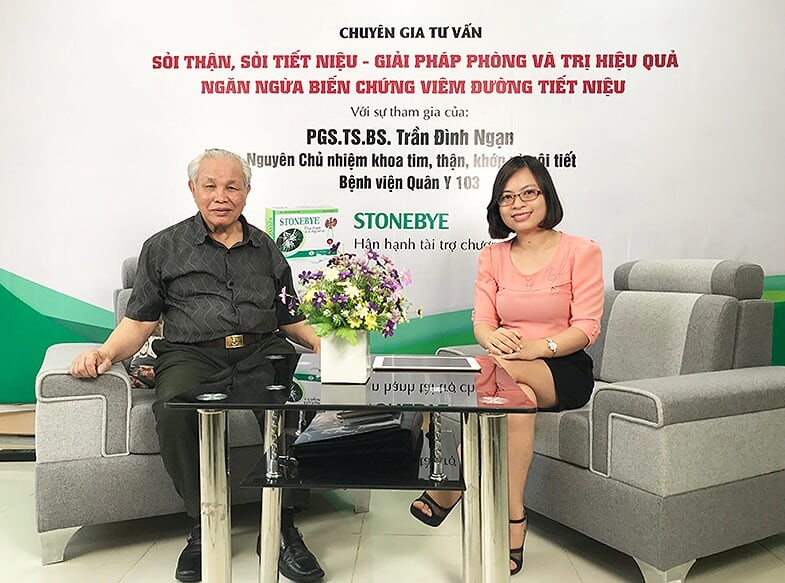 PGS.TS.BS Trần Đình Ngạn giải đáp về bệnh sỏi thận, sỏi tiết niệu