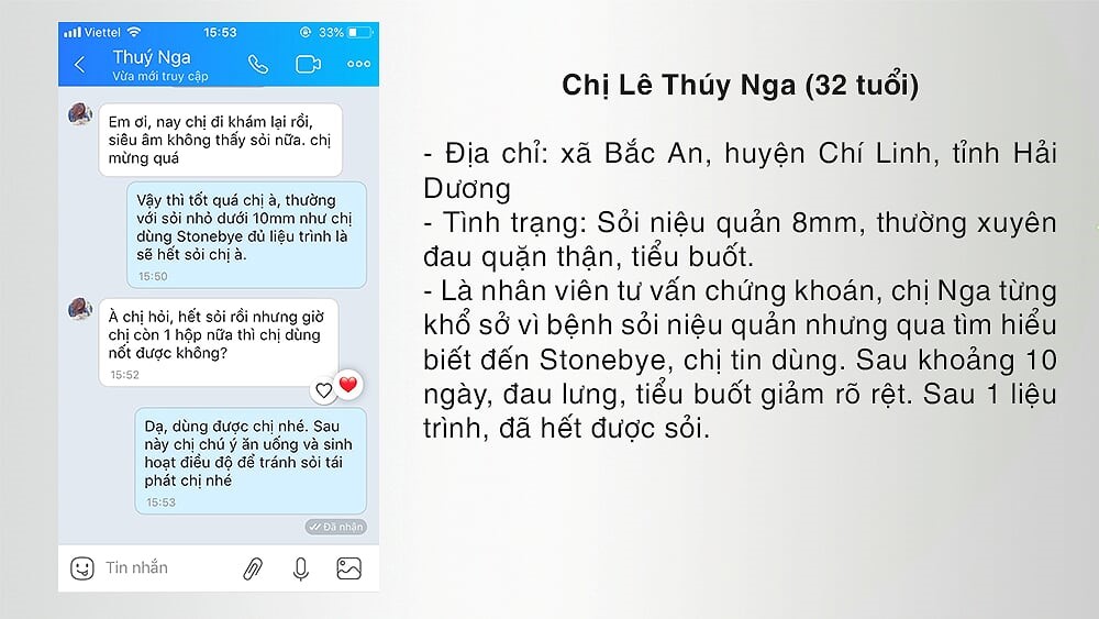 Stonebye – viên uống chuyên biệt cho người bị sỏi thận, sỏi đường tiết niệu