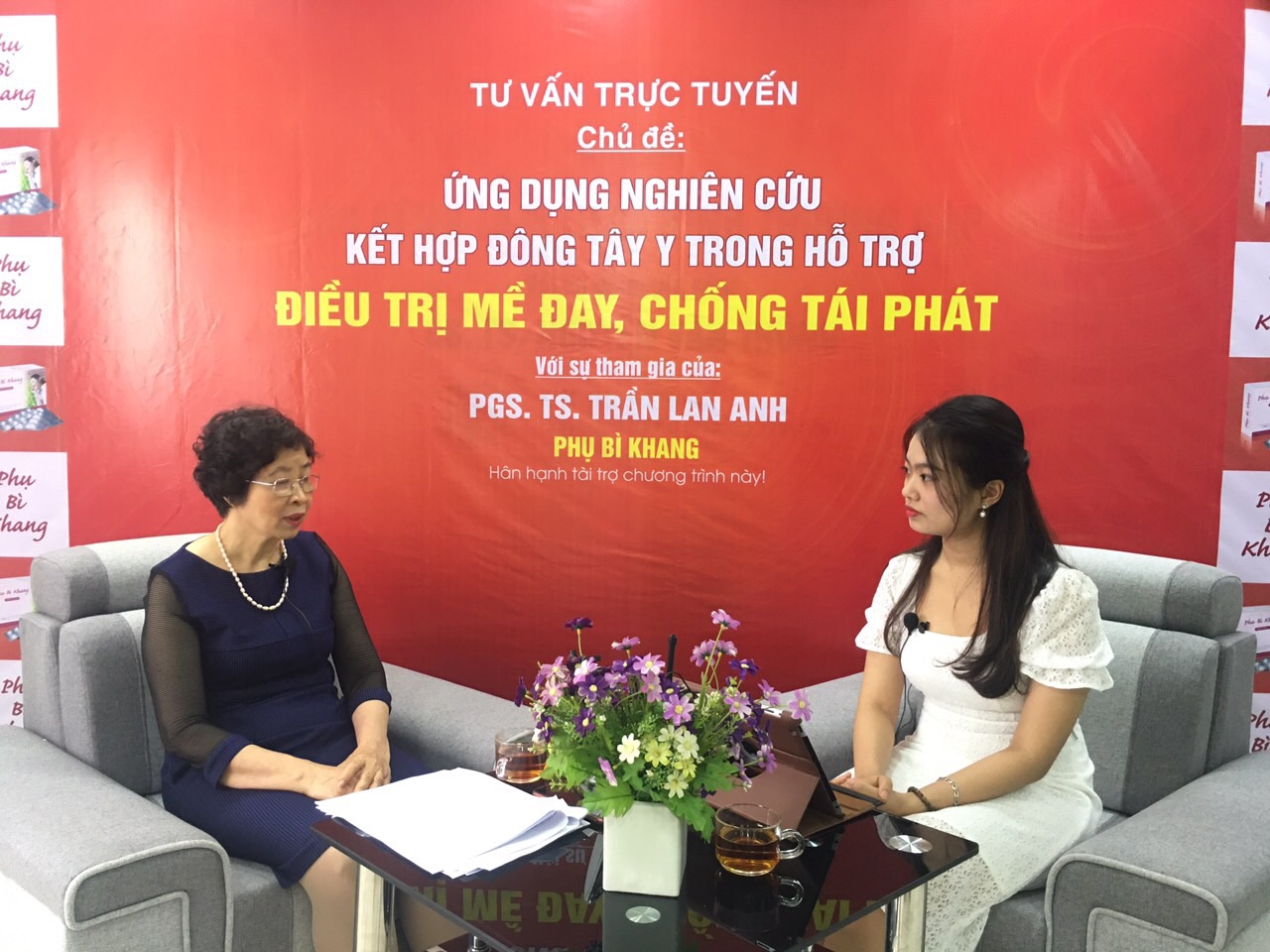 Giao lưu trực tuyến cùng chuyên gia Trần Lan Anh