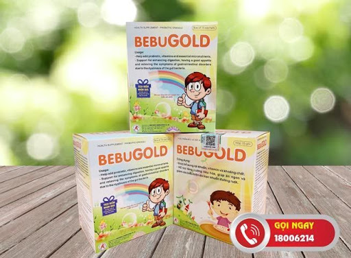   Bebugold – Cải thiện tình trạng tiêu chảy ở trẻ