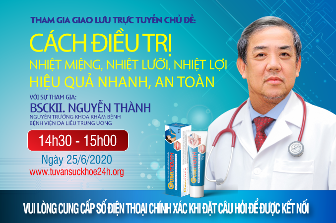Cơ hội giao lưu trực tuyến cùng chuyên gia Nguyễn Thành