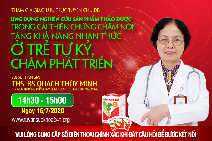 Cơ hội giao lưu trực tuyến cùng chuyên gia Quách Thúy Minh