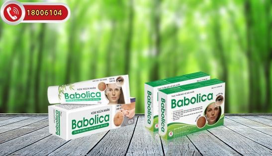    Bộ sản phẩm Babolica giúp chống lão hóa da hiệu quả