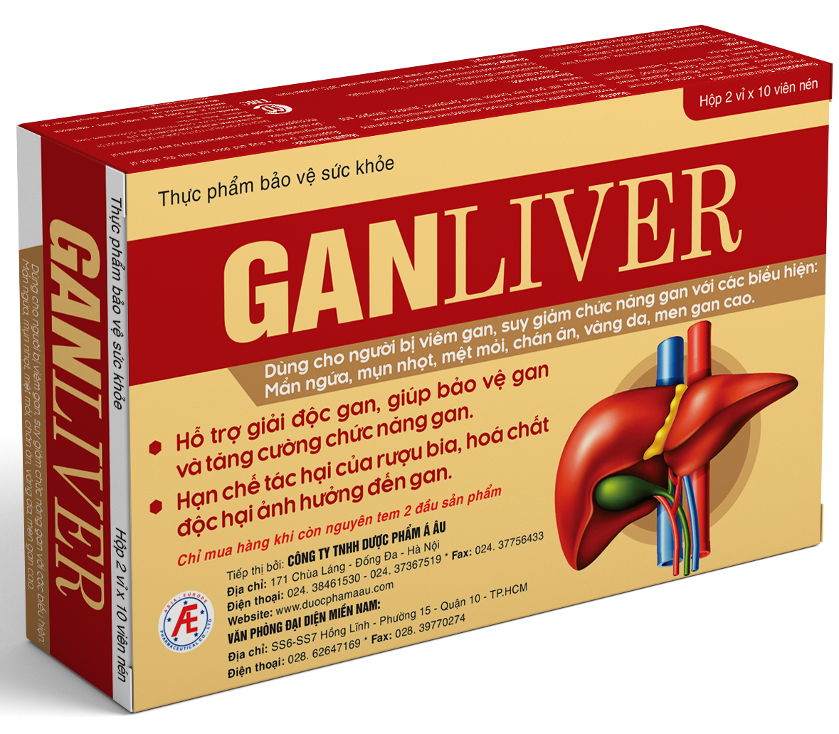    GANLIVER hỗ trợ điều trị xơ gan hiệu quả, an toàn