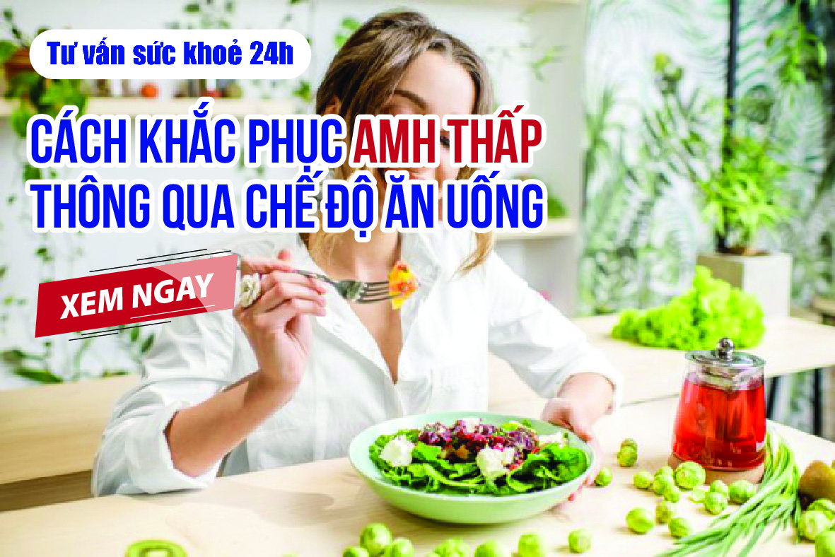 Cách khắc phục AMH thấp thông qua chế độ ăn uống